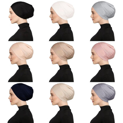 Mercerized Cotton Under Cap | Muslim Hijab Bonnet(MH199)