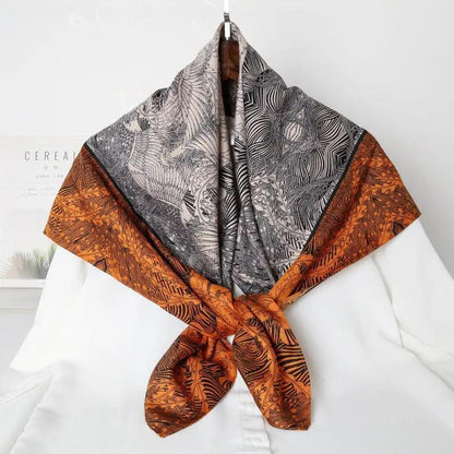 Scarf Fashion Print Hijab (MH026)