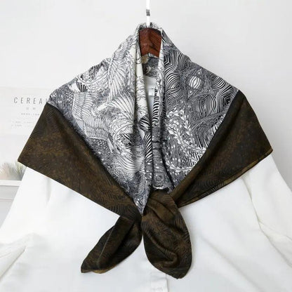 Scarf Fashion Print Hijab (MH026)