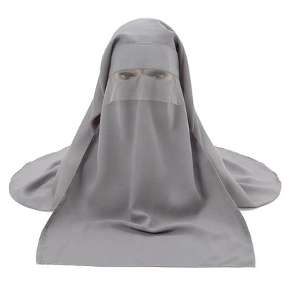 Face Veil Niqab Set (MH033)