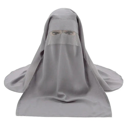 Face Veil Niqab Set (MH033)