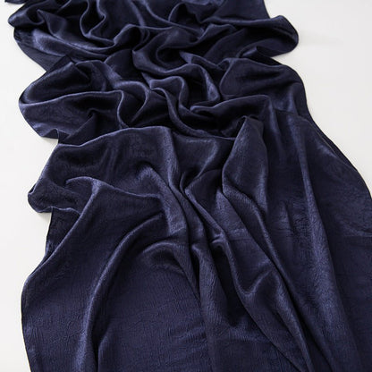 MH065 Bark Wrinkled Glossy Satin Imitation Silk