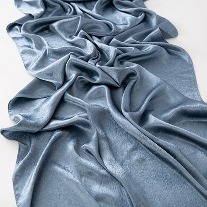 MH065 Bark Wrinkled Glossy Satin Imitation Silk