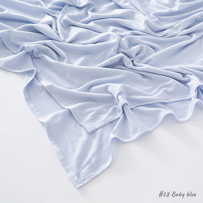 High Quality Right Angle Curled Jersey Mercerized Cotton Breathable Hijab(MH068)