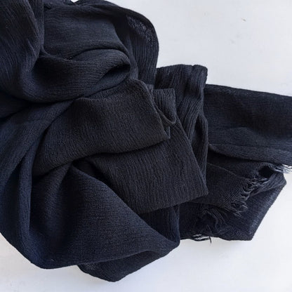 Cotton Tassel Hijab | Crepe Tassel Hijab (MH086)