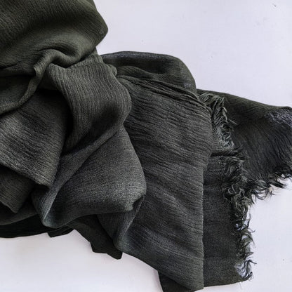 Cotton Tassel Hijab | Crepe Tassel Hijab (MH086)