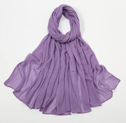 MH088 Long curly Rayon Hijab