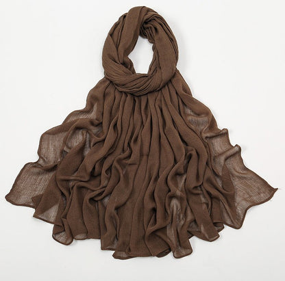 MH088 Long curly Rayon Hijab