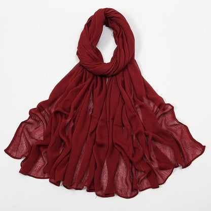 MH088 Long curly Rayon Hijab
