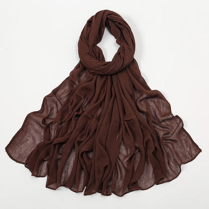 MH088 Long curly Rayon Hijab