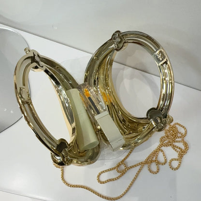 Mini Acrylic Crescent Bag Versatile Stylish Clutch Bag (MAC336)