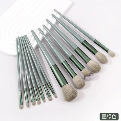MMU031 13 pcs Makeup Brushes Set
