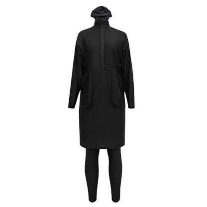 Modest Swimsuit For Muslima, Islamic Burkini Swim Suit, Islamic Swimwear With Hijab (MB021)