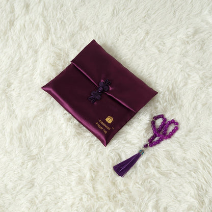 MR065 Eco-Friendly New Luxury Prayer Mat and Tasbeeh Set