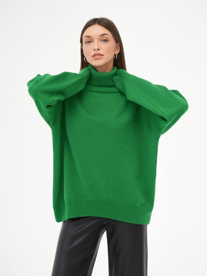 Classic Versatile Turtleneck Pullover Sweater (MS055)