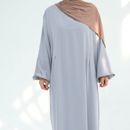 Nida Fabric Nursing Abaya(MA387)