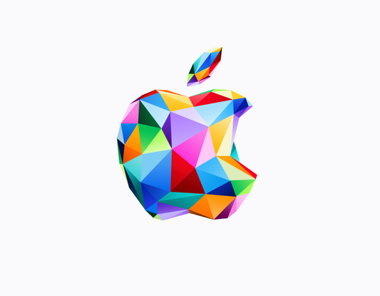 Email delivery of Apple Gift Card from Nova Market, showing the digital gift card with Apple branding and a sleek design.