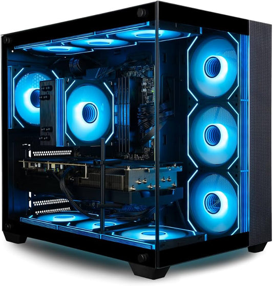Respawn Ninja Aero Wood gaming PC by Nova Market featuring AMD Ryzen 7 9800X3D and Gigabyte GeForce RTX 5080 graphics card.