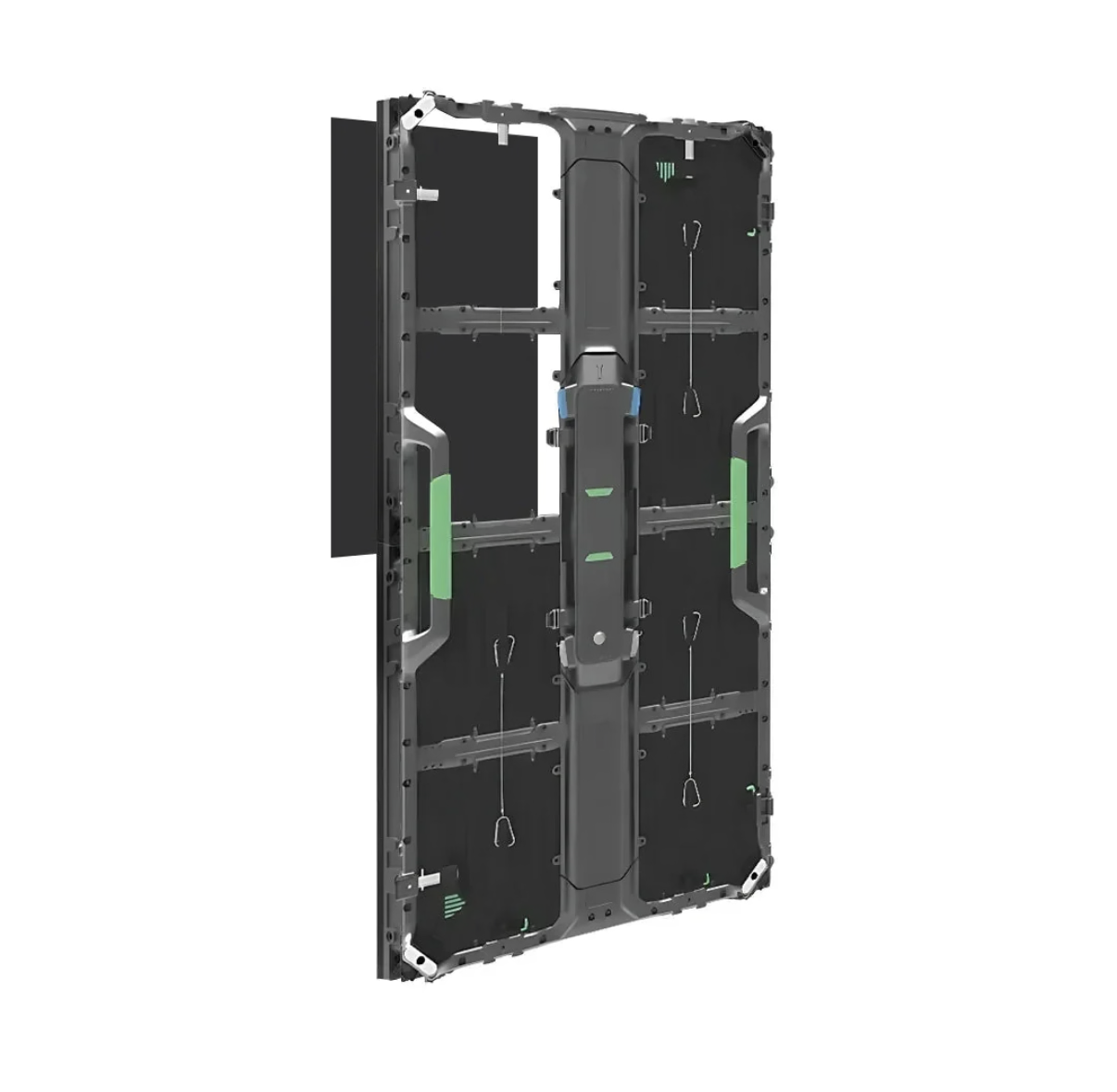 Nova Market MW2.6i 10x5 ft LED video wall display shown in a stage setup with vibrant bright screens.