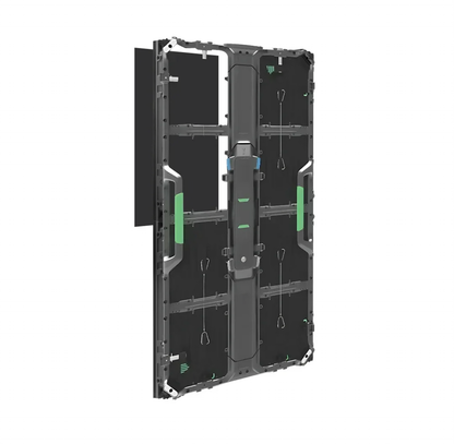 Nova Market MW2.6i 10x5 ft LED video wall display shown in a stage setup with vibrant bright screens.