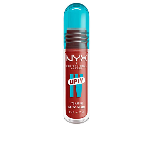 Nyx Professional Make Up Lip IV gloss #12 Burst That Tang! 5ml, unisex makeup product with vibrant orange gloss in sleek tube