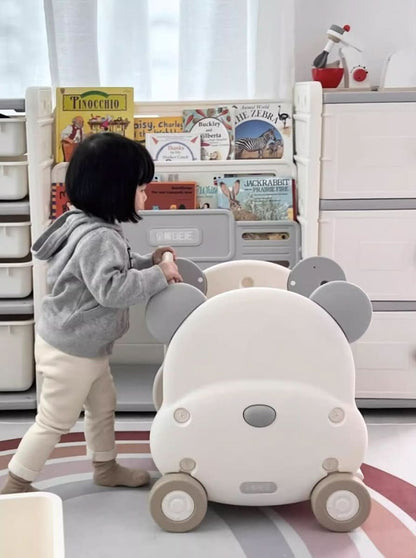 Odin Bear Ivory Storage Cart - TrendDora