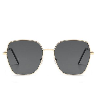 Oversized Gradient Sunglasses for Women – Face-Slimming Fashion Statement (MAC263)