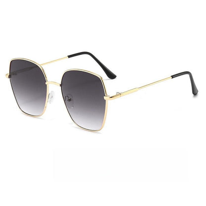 Oversized Gradient Sunglasses for Women – Face-Slimming Fashion Statement (MAC263)