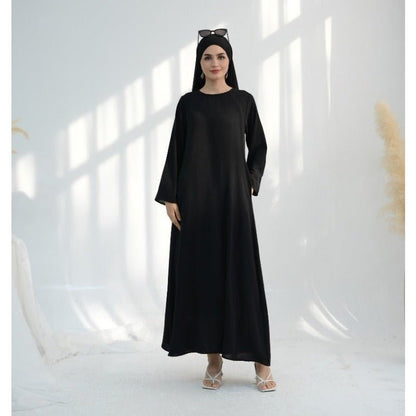 Premium Chiffon 3-Piece Set Abaya(MOA231)