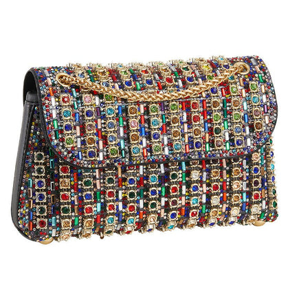Premium Crystal Rhinestone Evening Clutch Bag (MAC427)