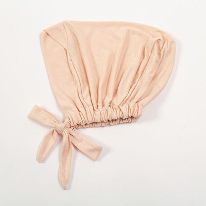 Premium Mercerized Cotton Cross-Strap Design Hijab Cap with Adjustable Brim (MH116)