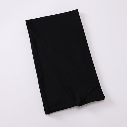 Premium Boho Style Large Mercerized Cotton Hijab (MH114）