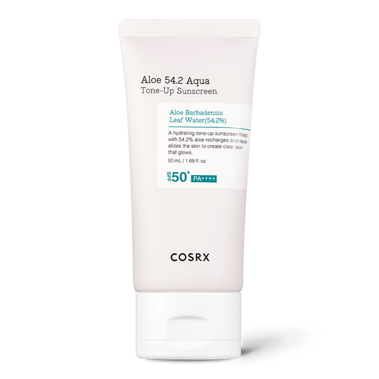 COSRX Aloe 54.2 Aqua Tone-up Sunscreen SPF 50+ PA++++ 50ml - TrendDora