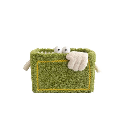 Quirky Monster Striped Storage Basket - TrendDora