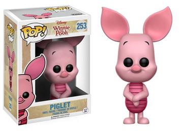 Disney Winnie the Pooh and Piglet action figures from Ralphie's Funhouse, featuring detailed plush-style toy figures.