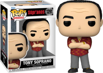 Ralphie's Funhouse Tony Soprano action figure from The Sopranos TV series, detailed collectible toy figure.