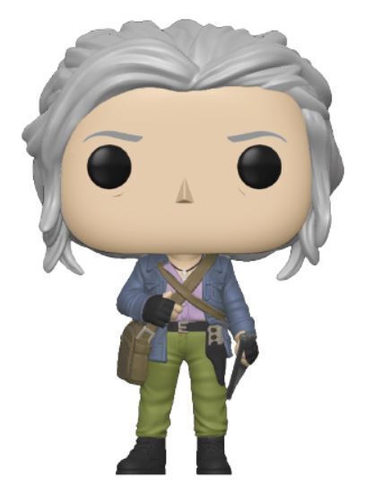 Pop! Television action figure of Carol with bow and arrow from The Walking Dead, collectible toy figure by Ralphie's Funhouse.