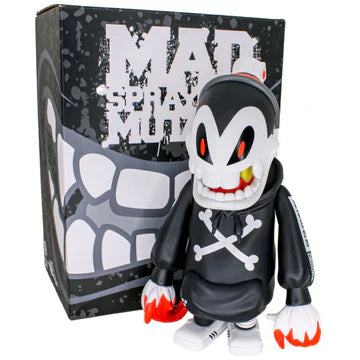 Quiccs Mad Spraycan Mutant action figure by Jeremey MadL, featuring a colorful spraycan design, part of Ralphie's Funhouse toy collection.