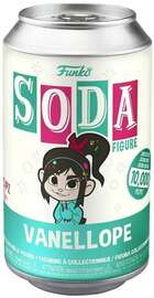Vinyl SODA Disney Wreck-It Ralph Vanellope von Schweetz action figure by Ralphie's Funhouse, 1:6 chase variant, in sealed case.