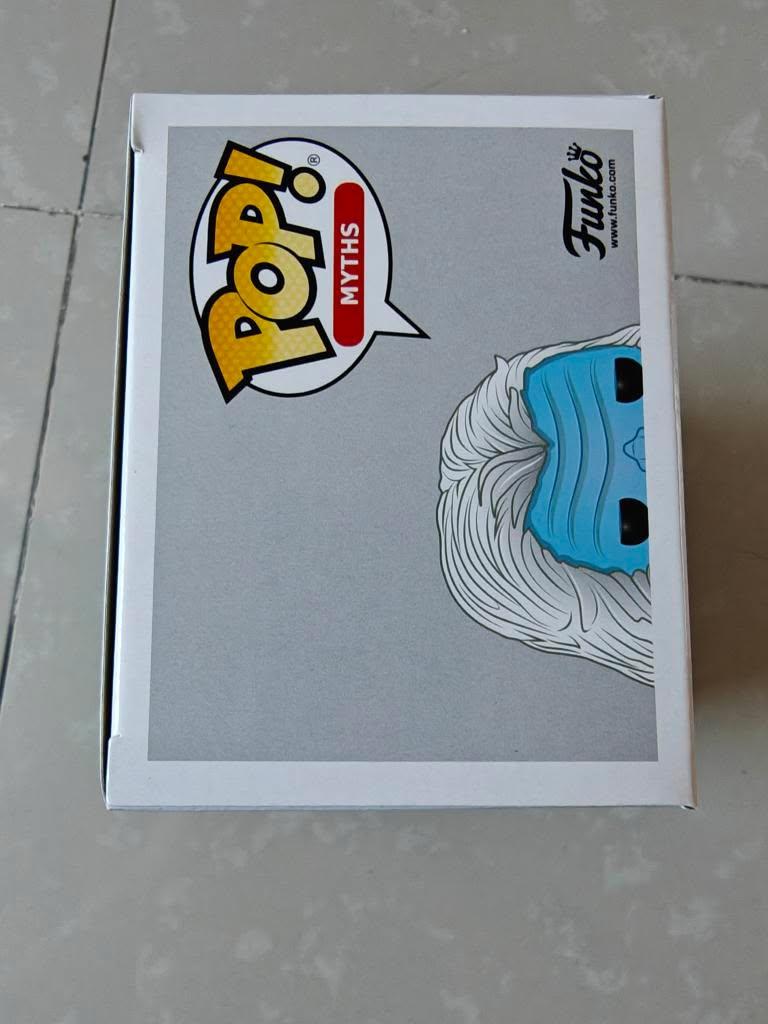 Flocked Bigfoot (Snowy) Canadian Convention Exclusive Funko figure by Ralphie's Funhouse, featuring a snowy, textured Bigfoot design.