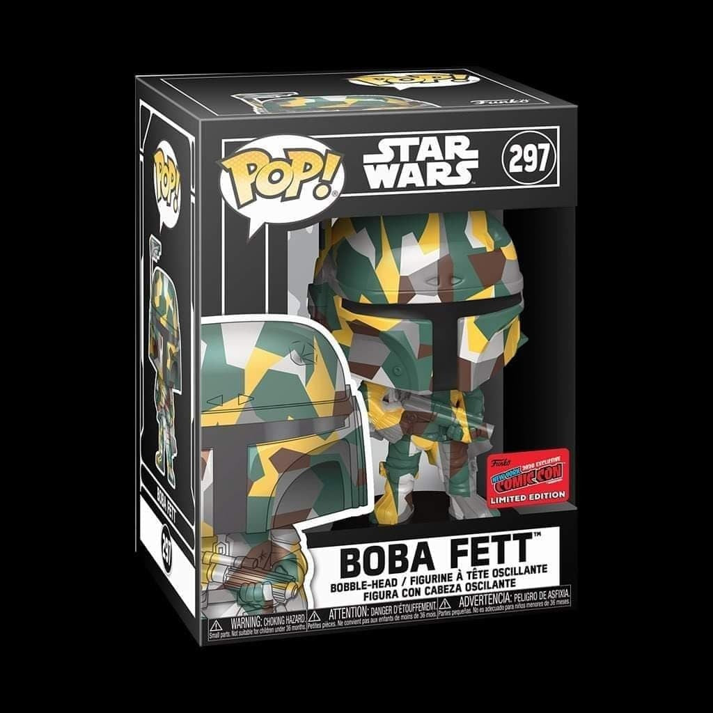 Boba Fett Art Series and Slave One Sling Bag featuring detailed Star Wars design, durable fabric, and adjustable strap.