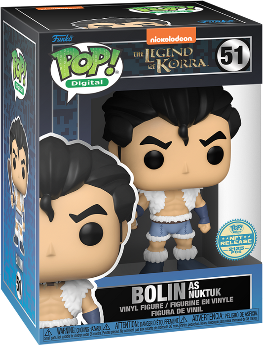 Ralphie's Funhouse Bolin as Nuktuk vinyl art toy, detailed figure with vibrant colors and intricate design.