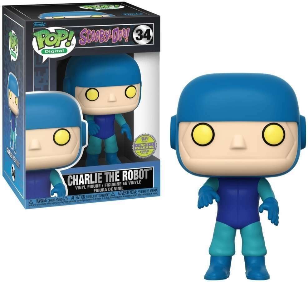 Charlie the Robot from Ralphie's Funhouse, a colorful robot toy with detailed features and playful design.