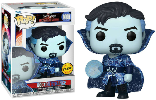 Colorful Doctor Strange vinyl art toy from Ralphie's Funhouse, featuring detailed design and vibrant artwork.