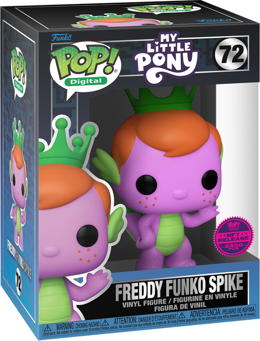 Freddy Funko Spike vinyl art toy by Ralphie's Funhouse featuring a colorful, stylized collectible figure with detailed design.