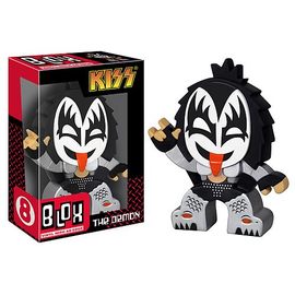 Funko Blox figure of The Demon Gene Simmons from Ralphie's Funhouse, 2011 release, featuring the iconic rock band's mascot with detailed design.