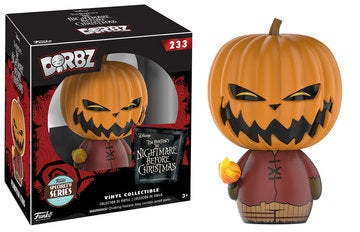Funko Dorbz figure of Jack Skellington as Pumpkin King from Disney's The Nightmare Before Christmas, Specialty Series Exclusive, 2017 release.