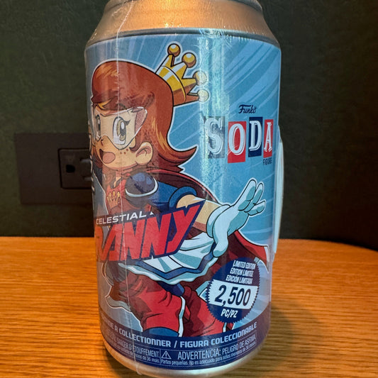 Sealed Funko Soda Funime Series Franny Celestial Funko collectible from Ralphie's Funhouse, limited edition LE2500, in original packaging.