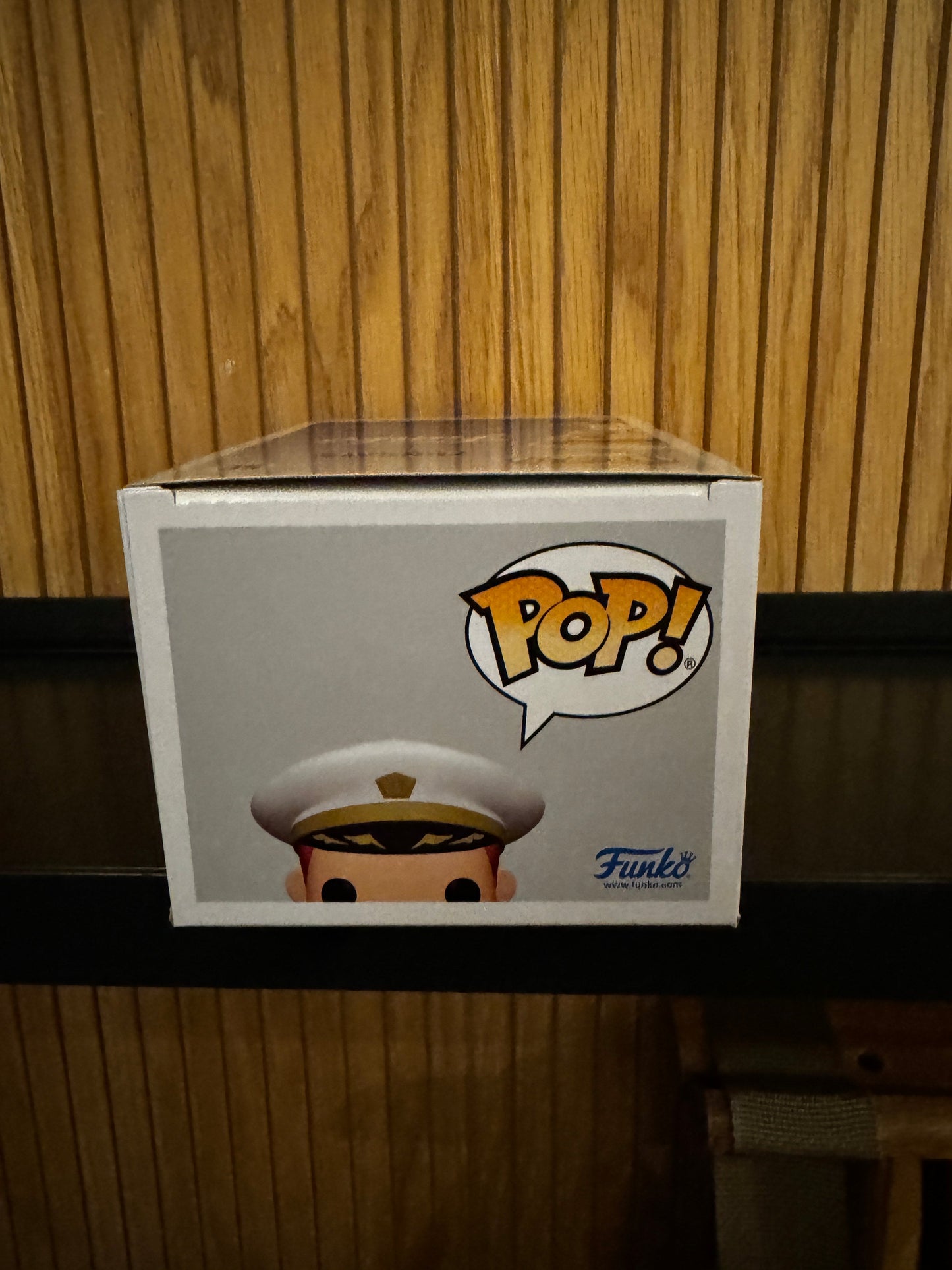 Funko Fundays Experience 2025 Pop! Originals Captain Freddy collectible figure by Ralphie's Funhouse, limited edition LE2500.