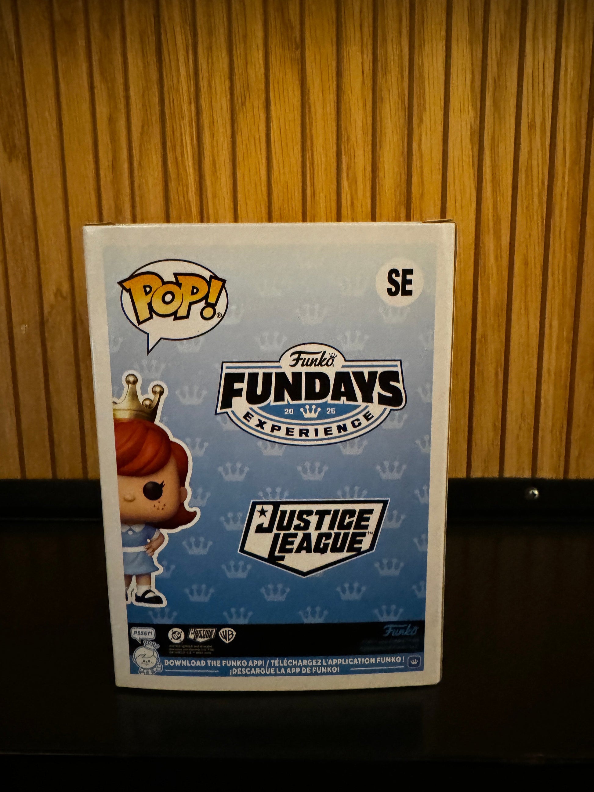 Funko Pop! Originals DC Franny as Wonder Woman diamond glitter figure from Funko Fundays Experience 2025, limited edition LE2100